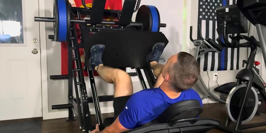 Unleash Lower Body Power with the RitKeep Leg Press Hack Squat Machine