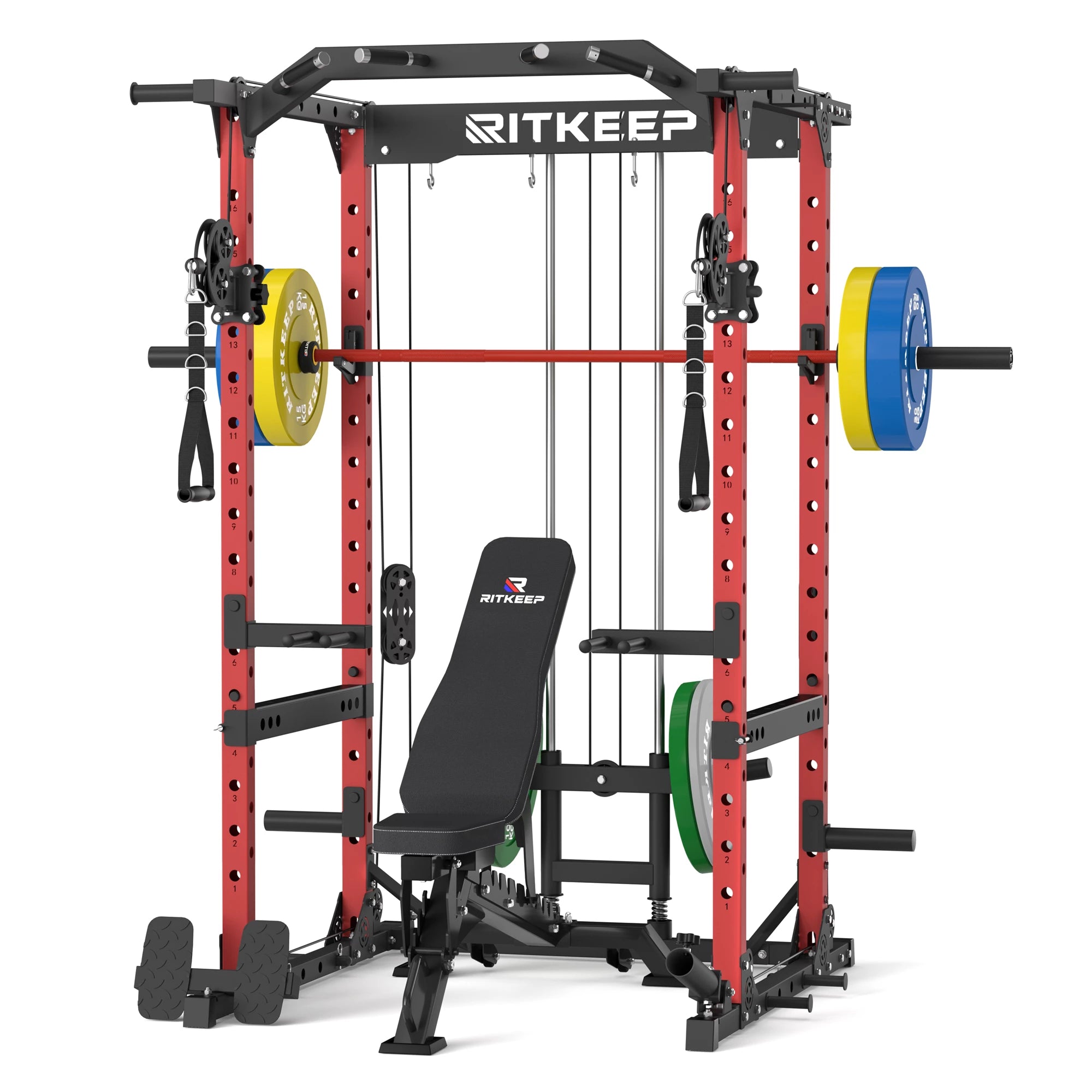 Destroyer M10 ALL-IN-ONE Power Rack Fitness Equipment Package