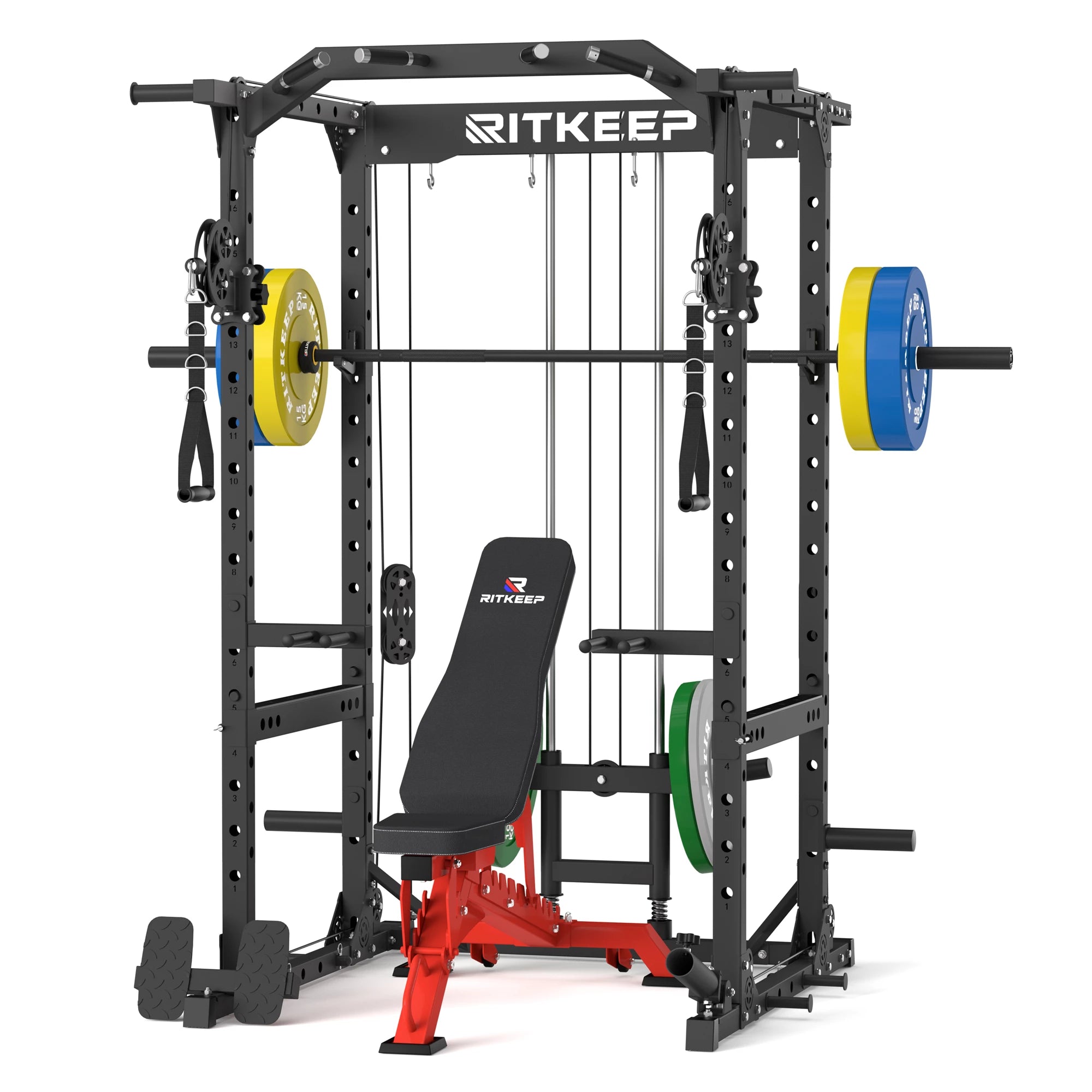 Destroyer M10 ALL-IN-ONE Power Rack Fitness Equipment Package