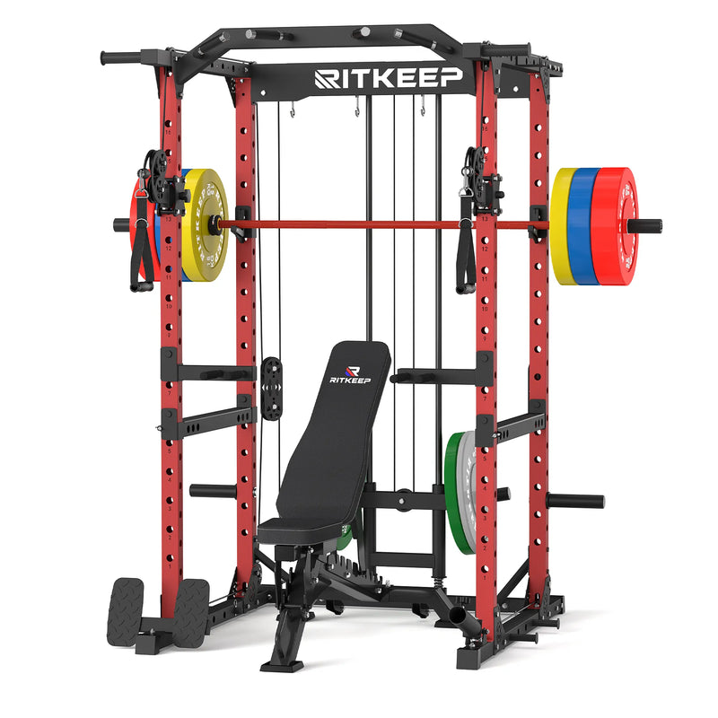 Destroyer M10 ALL-IN-ONE Power Rack Fitness Equipment Package