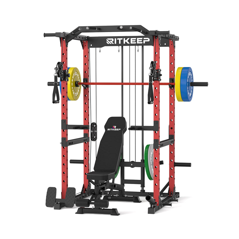 Destroyer M10 ALL-IN-ONE Power Rack Fitness Equipment Package