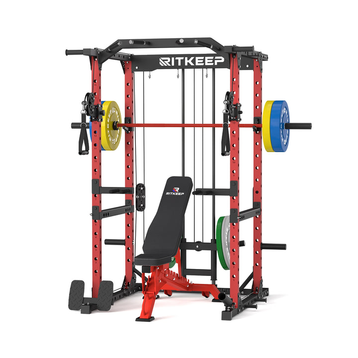 Destroyer M10 ALL-IN-ONE Power Rack Fitness Equipment Package
