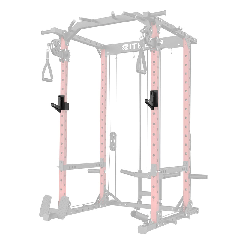 50x50mm J Hooks Attachment For Power Rack (Pair)
