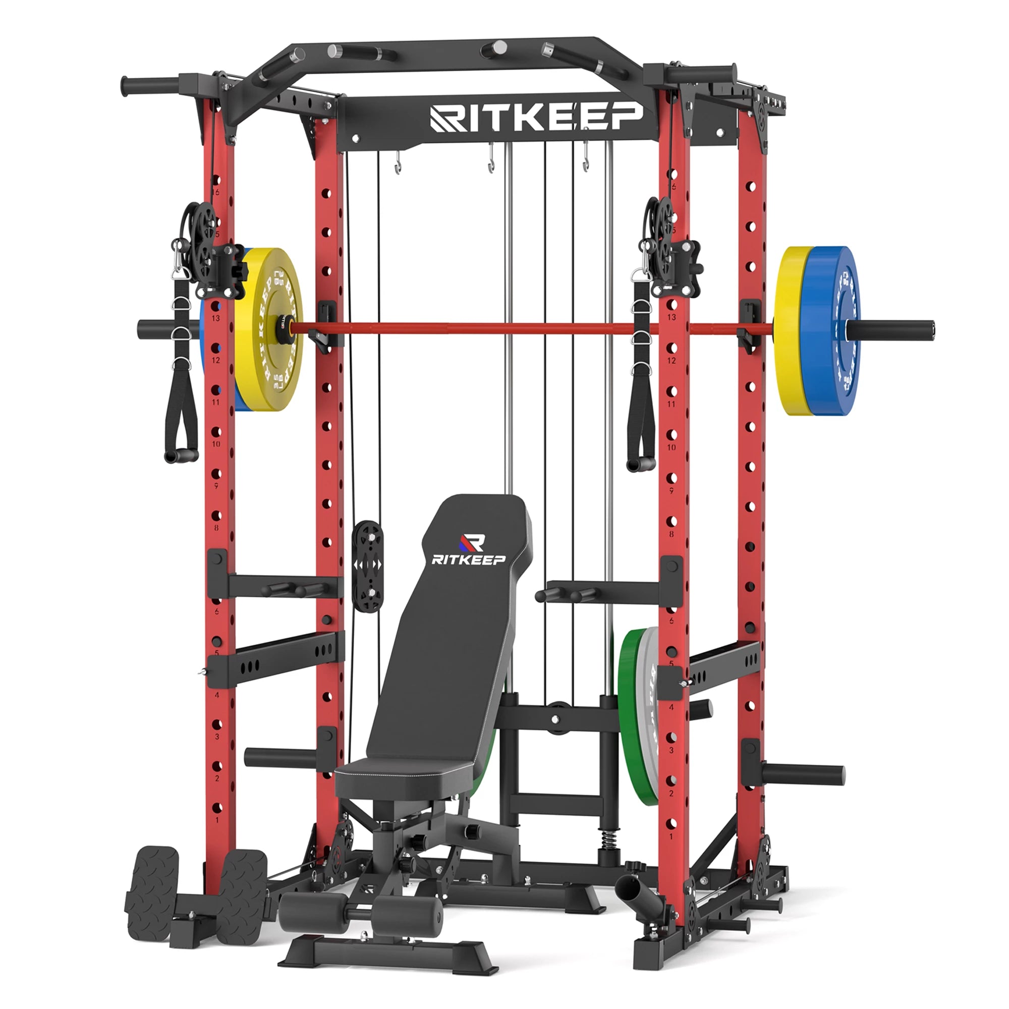 Destroyer M10 ALL-IN-ONE Power Rack Fitness Equipment Package