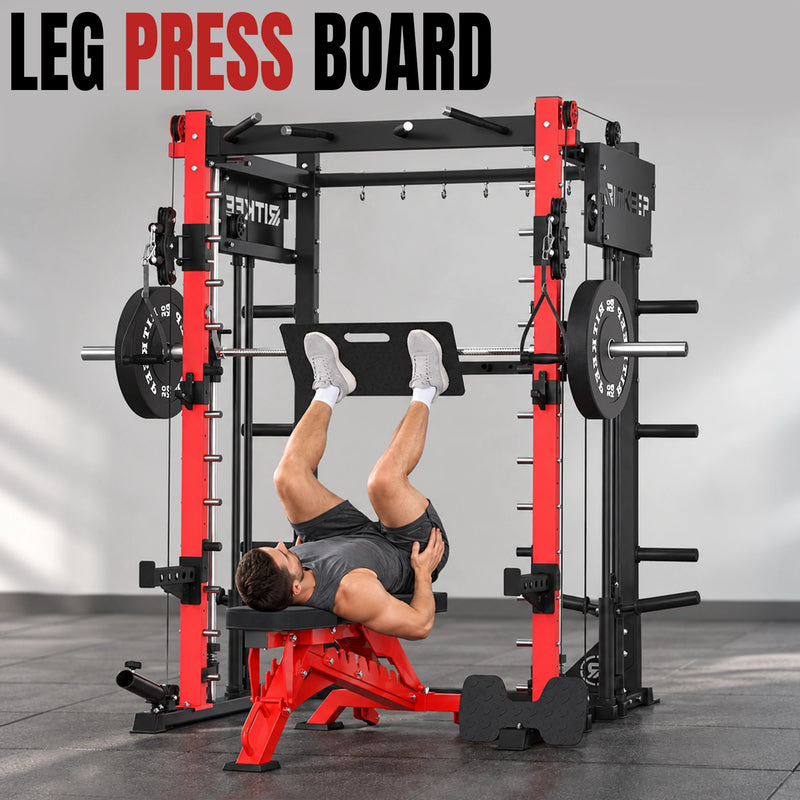 PMAX 4750 Dual Plate Loaded Multi Functional Smith Machine