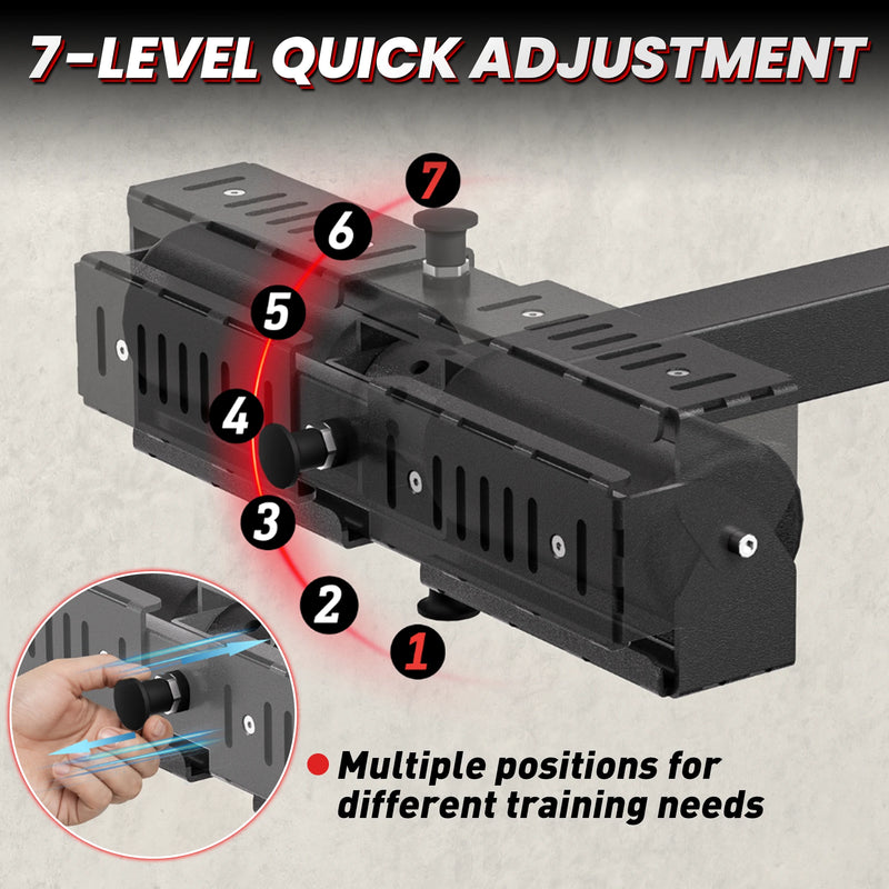 TANK Leg Holder 3-in-1 Rack Attachment