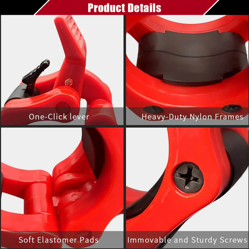 RitKeep Standard Olympic Quick Release Barbell Clamps