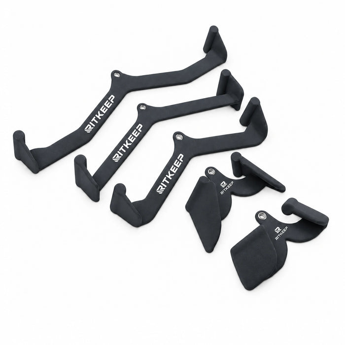 Cable Machine 5pcs Lat Pull Down Bar Combo