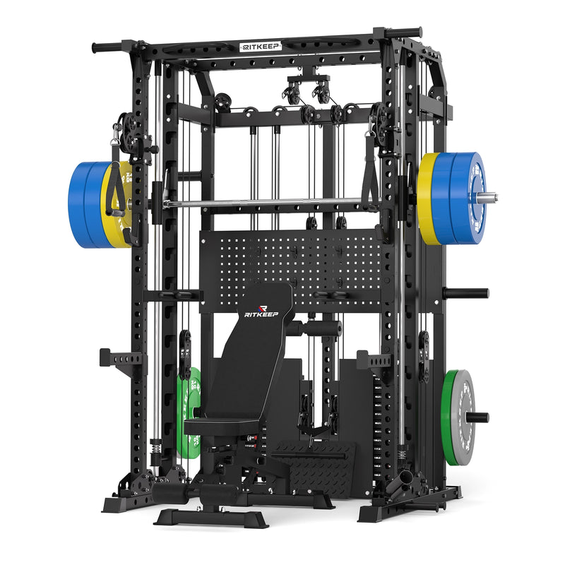 ANVIL S1 Smith Machine Functional Trainer Home Gym Package