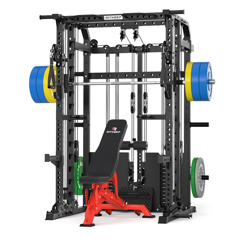 ANVIL S1 Smith Machine Functional Trainer Home Gym Package