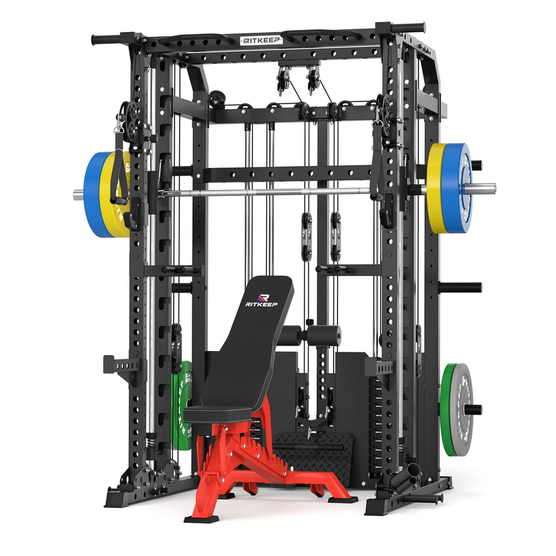 ANVIL S1 Smith Machine Functional Trainer Home Gym Package