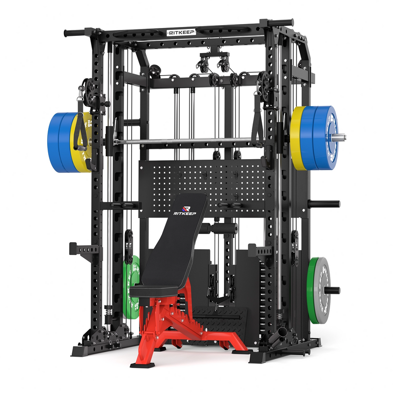 ANVIL S1 Smith Machine Functional Trainer Home Gym Package