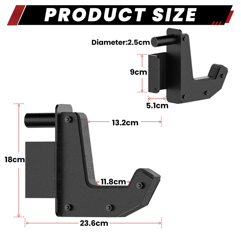 RitKeep Sandwich J-Hooks for 50 x 50 mm Racks
