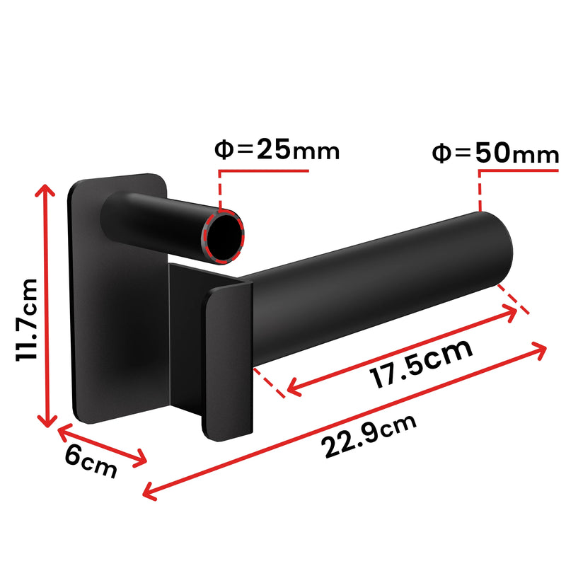 RitKeep 50x50mm Weight Plates Holder Power Rack Attachment (Pair)