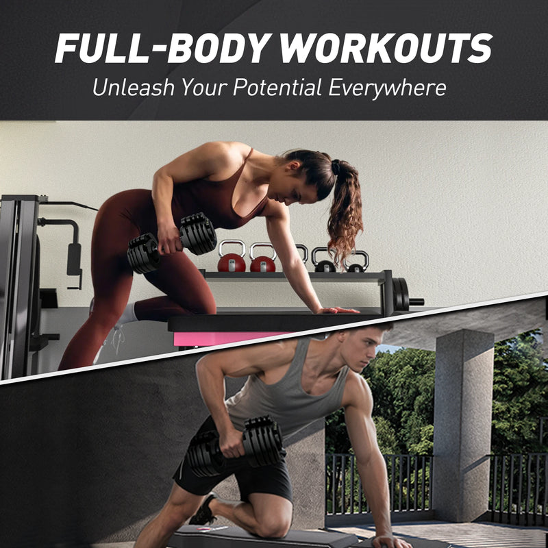 All In One Adjustable Weights Dumbbells