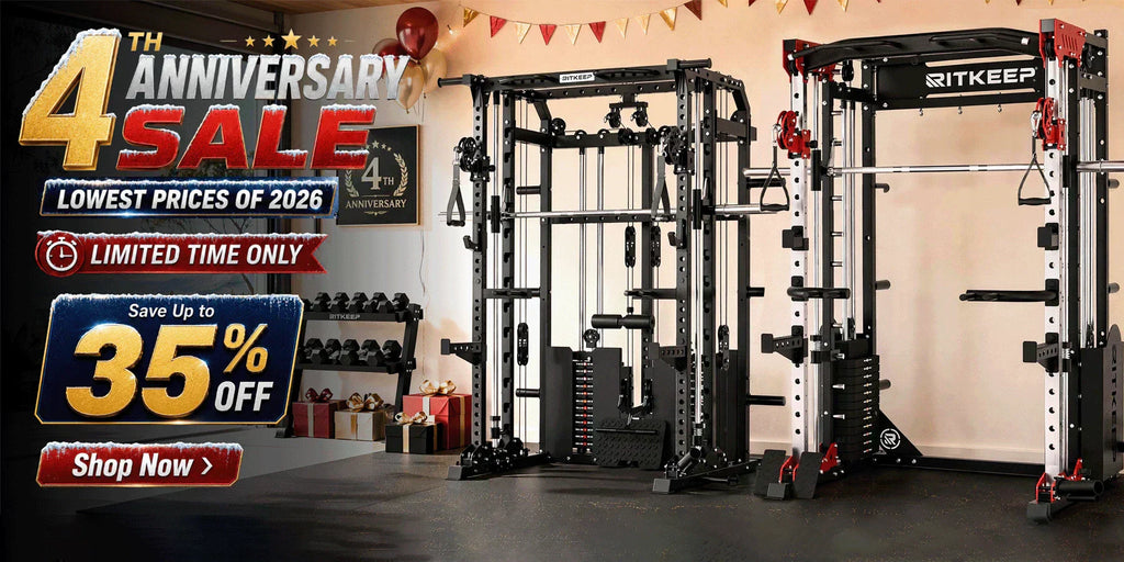 RitKeep's 4th Anniversary Sale: Build Your Home Gym for Less