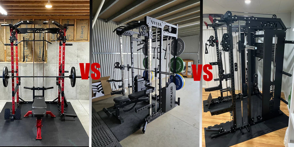 Squat Rack vs Smith Machine vs Functional Trainer Which is Better for You?