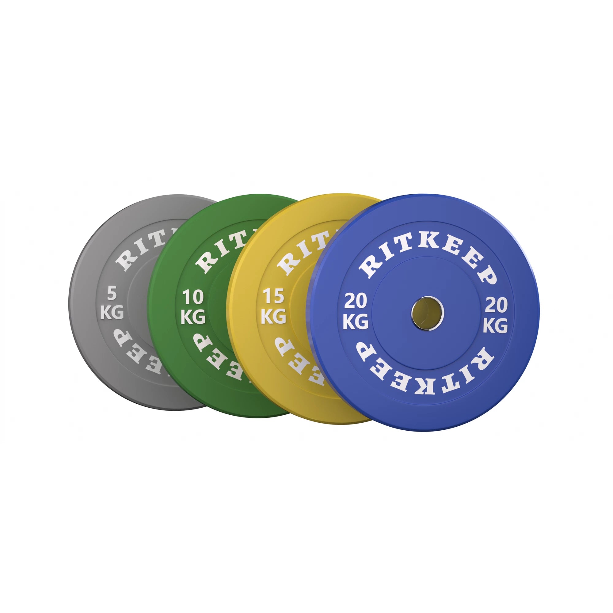 50mm Olympic Low Bounce Color Rubber Bumper Weight Plates
