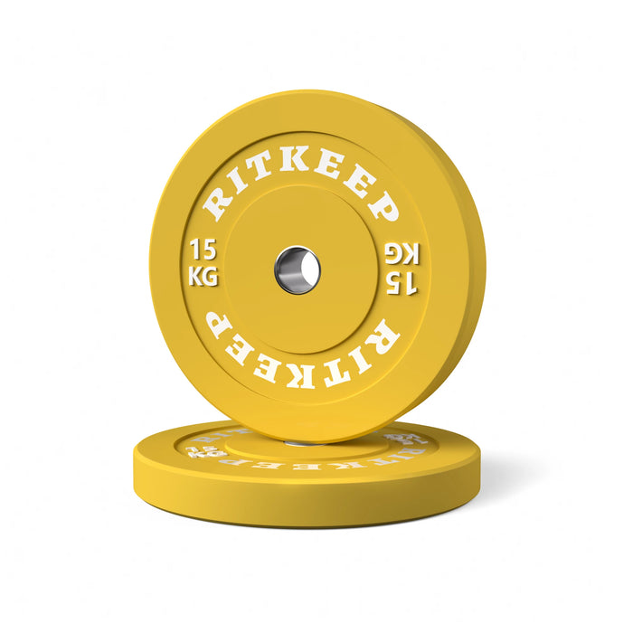 50mm Olympic Low Bounce Color Rubber Bumper Weight Plates