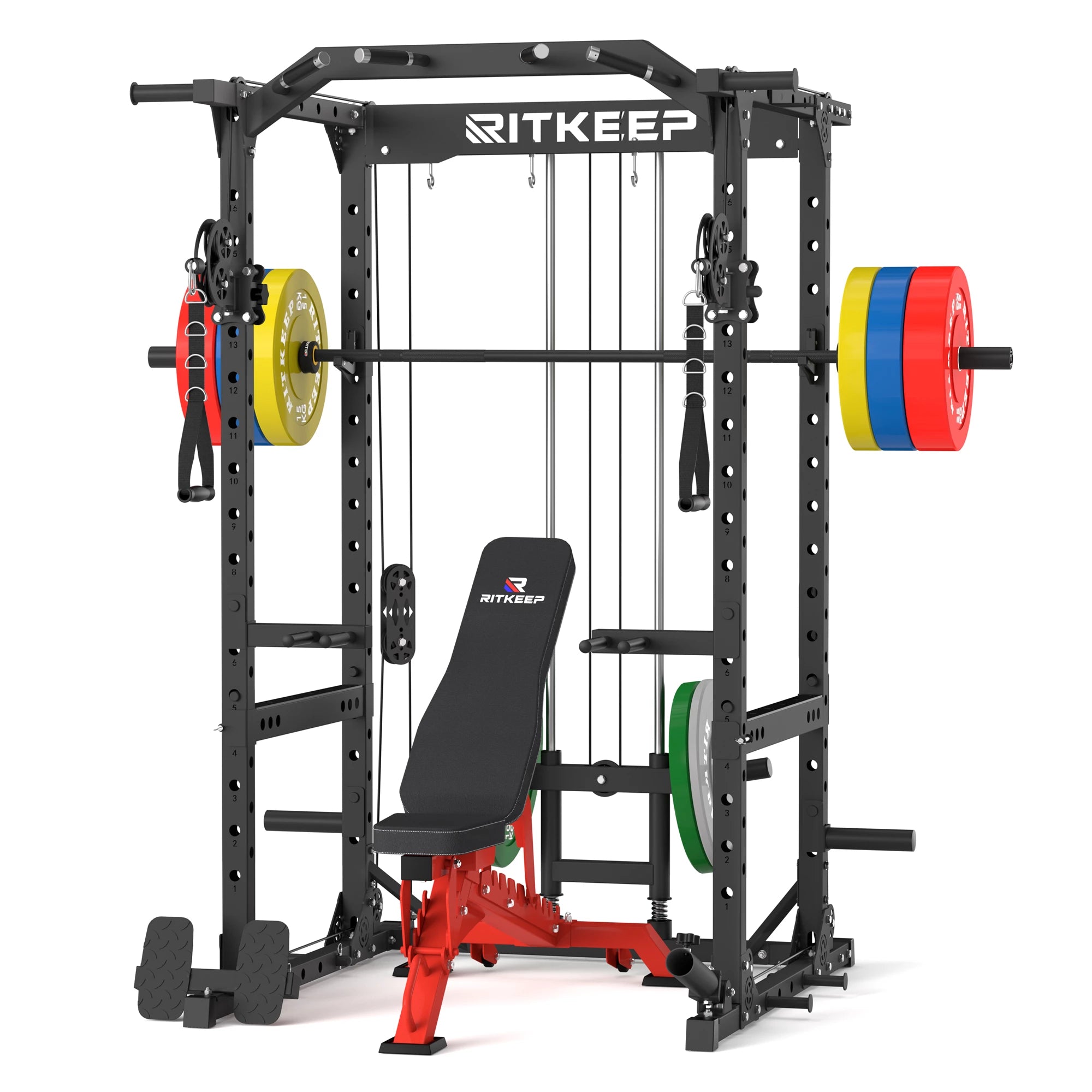 Destroyer M10 ALL-IN-ONE Power Rack Fitness Equipment Package