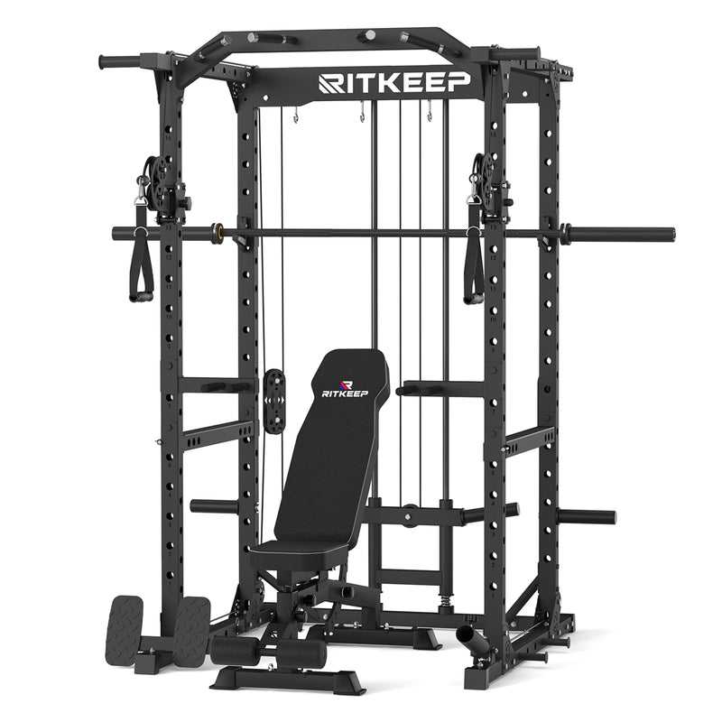 Destroyer M10 ALL-IN-ONE Home Gym Power Rack With Pulley System