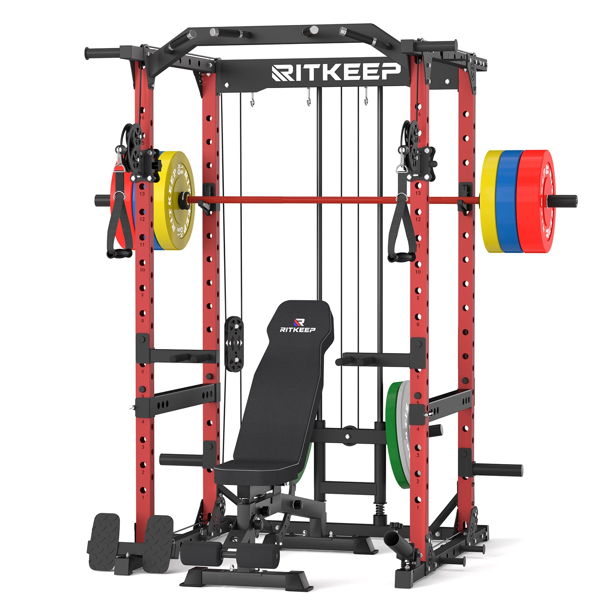 Destroyer M10 ALL-IN-ONE Power Rack Fitness Equipment Package