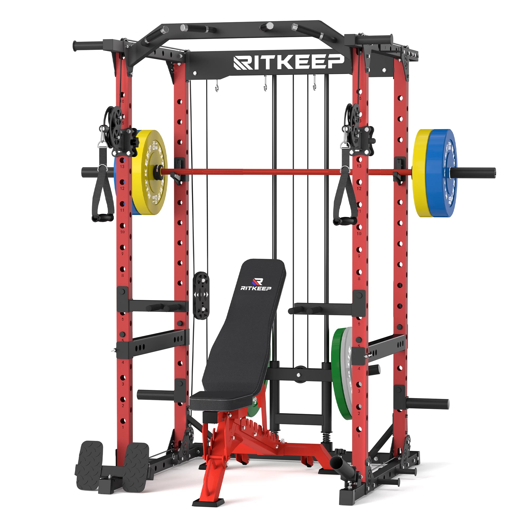 Destroyer M10 ALL-IN-ONE Power Rack Fitness Equipment Package