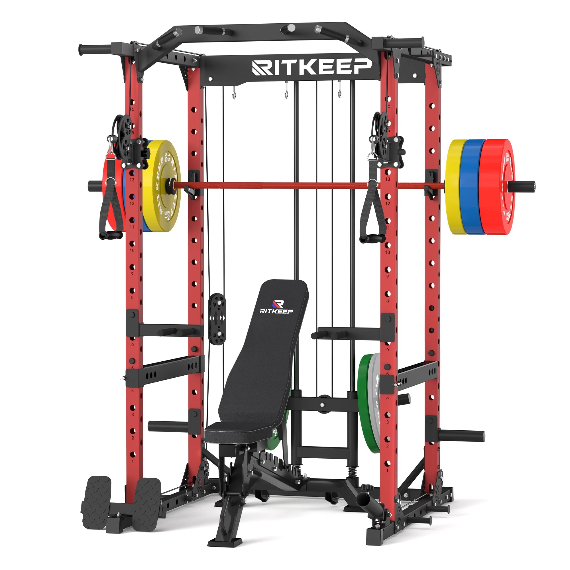 Destroyer M10 ALL-IN-ONE Power Rack Fitness Equipment Package