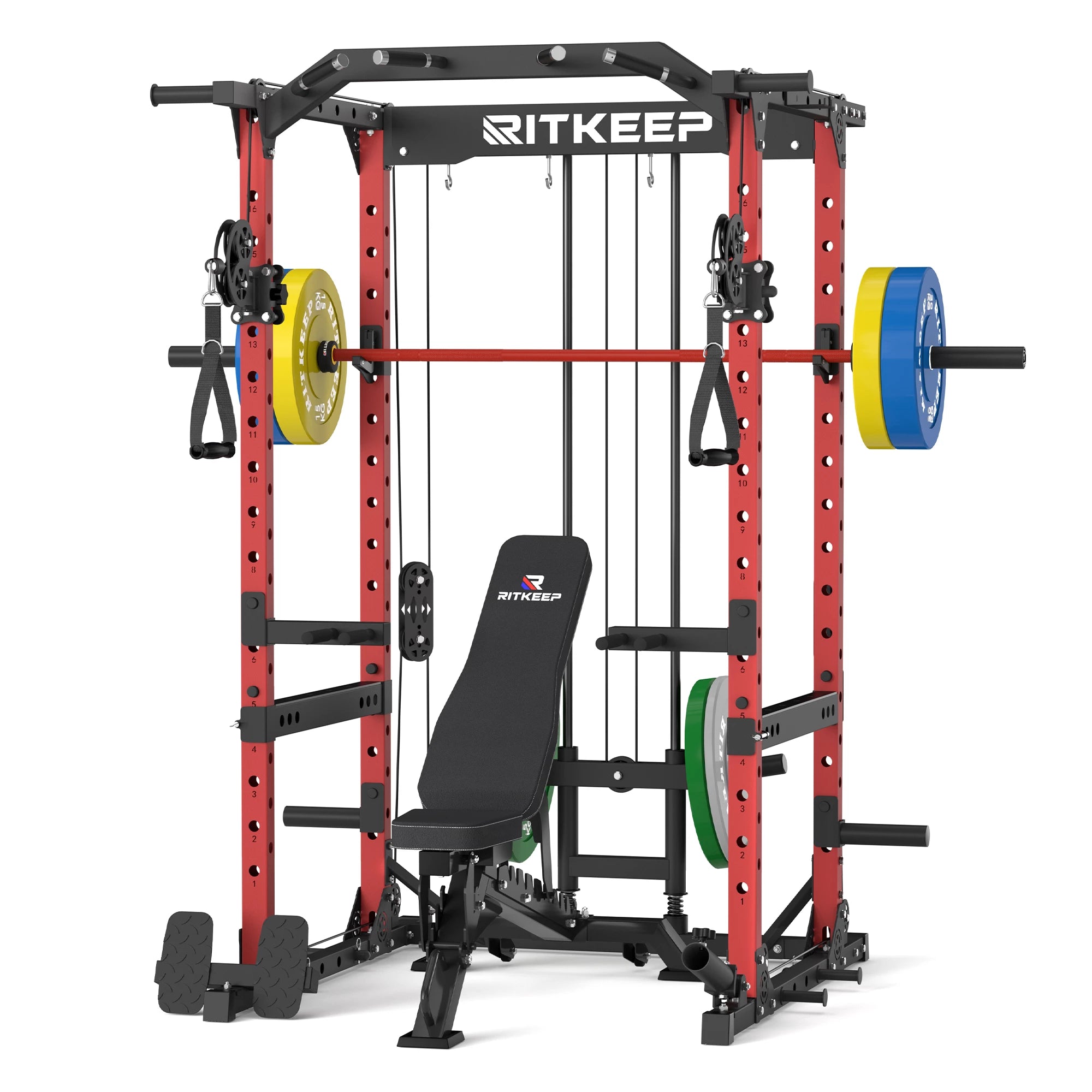 Destroyer M10 ALL-IN-ONE Power Rack Fitness Equipment Package