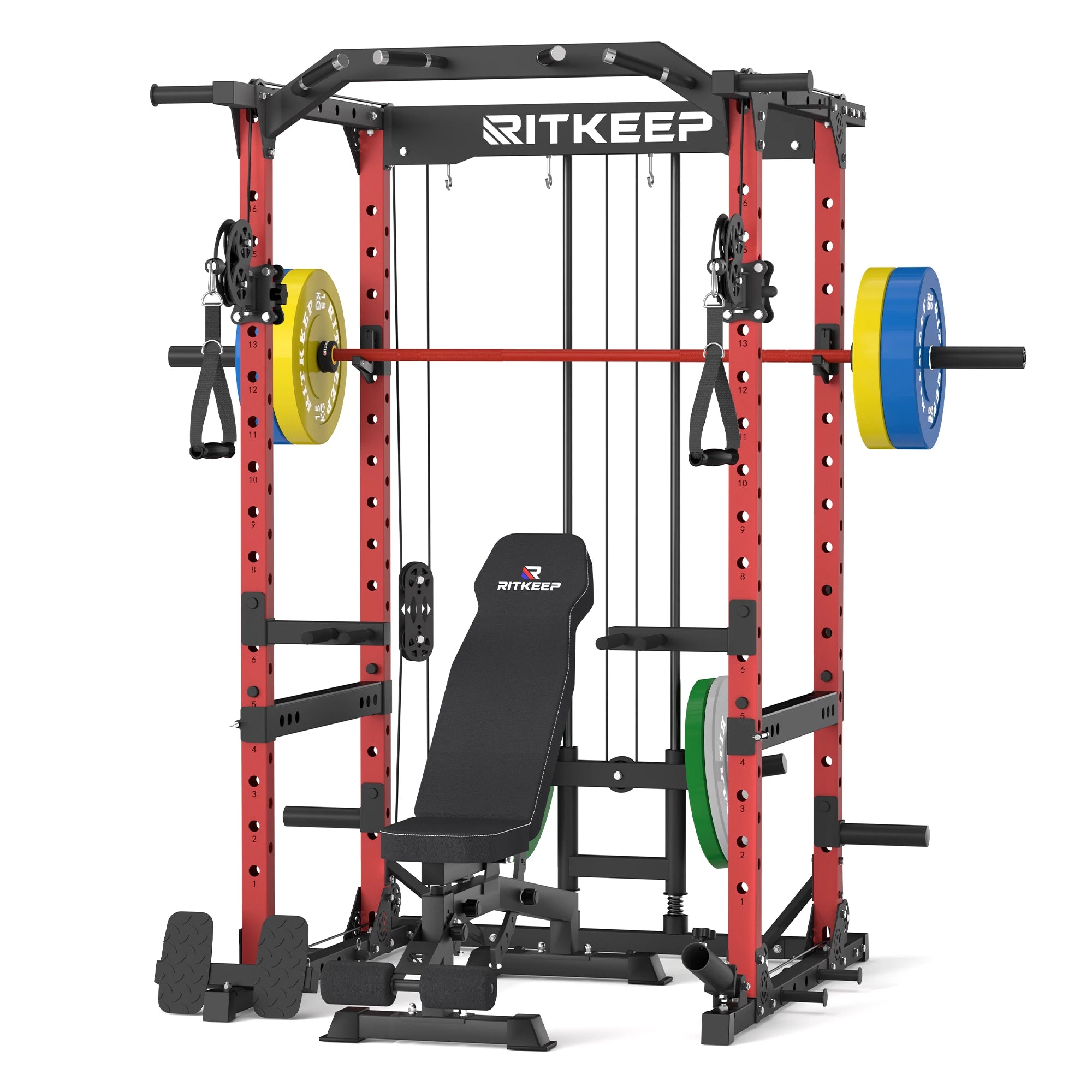 Destroyer M10 ALL-IN-ONE Power Rack Fitness Equipment Package