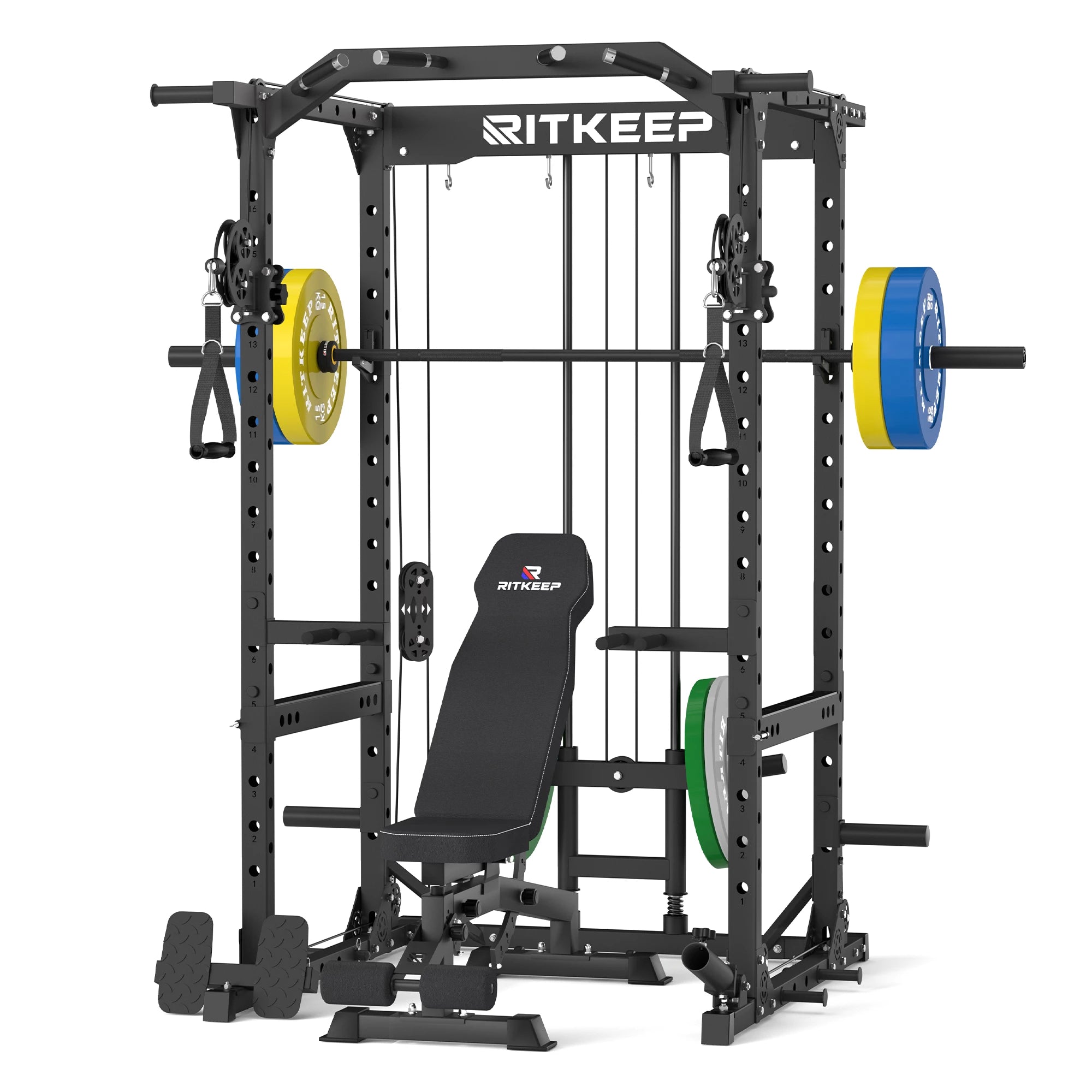 Destroyer M10 ALL-IN-ONE Power Rack Fitness Equipment Package