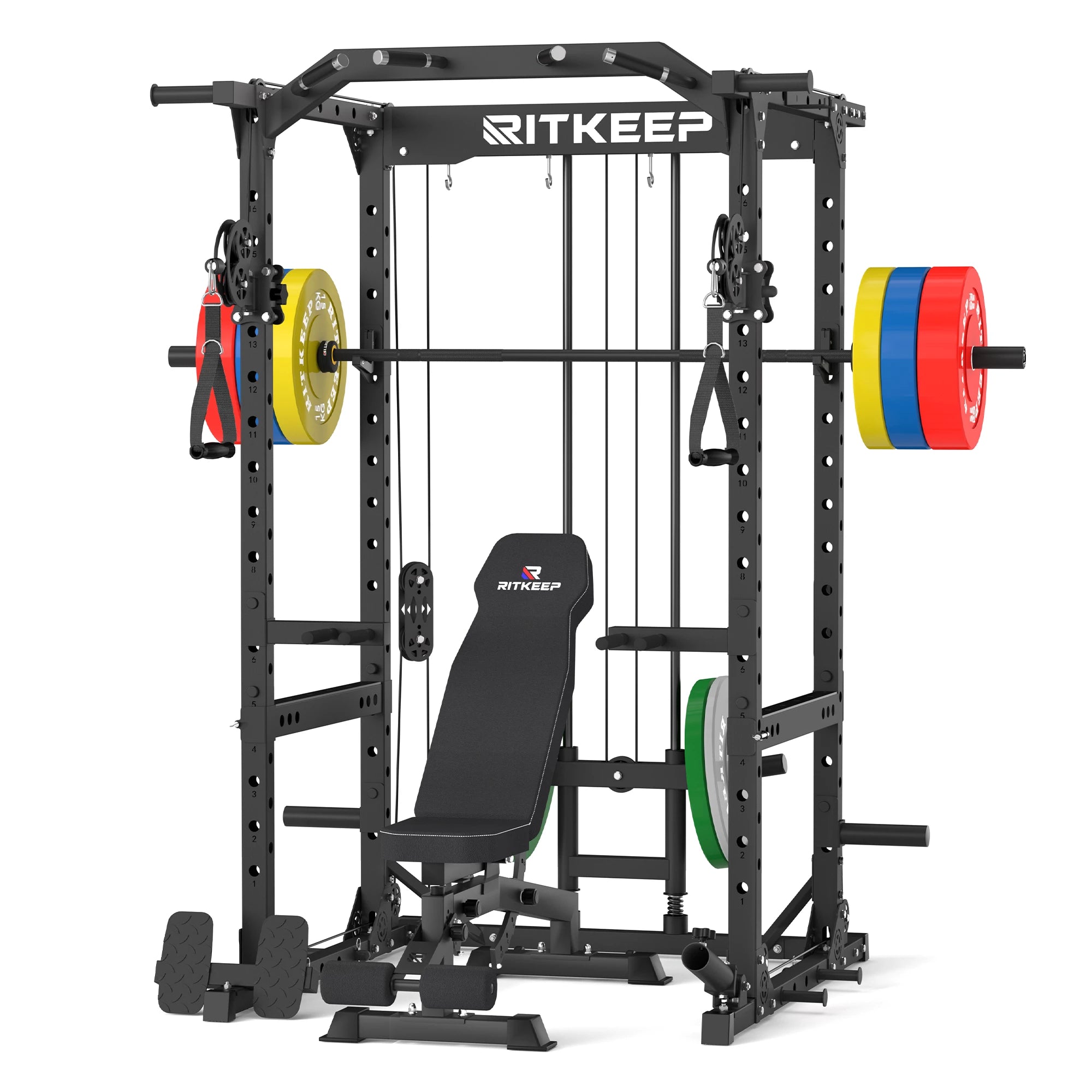 Destroyer M10 ALL-IN-ONE Power Rack Fitness Equipment Package