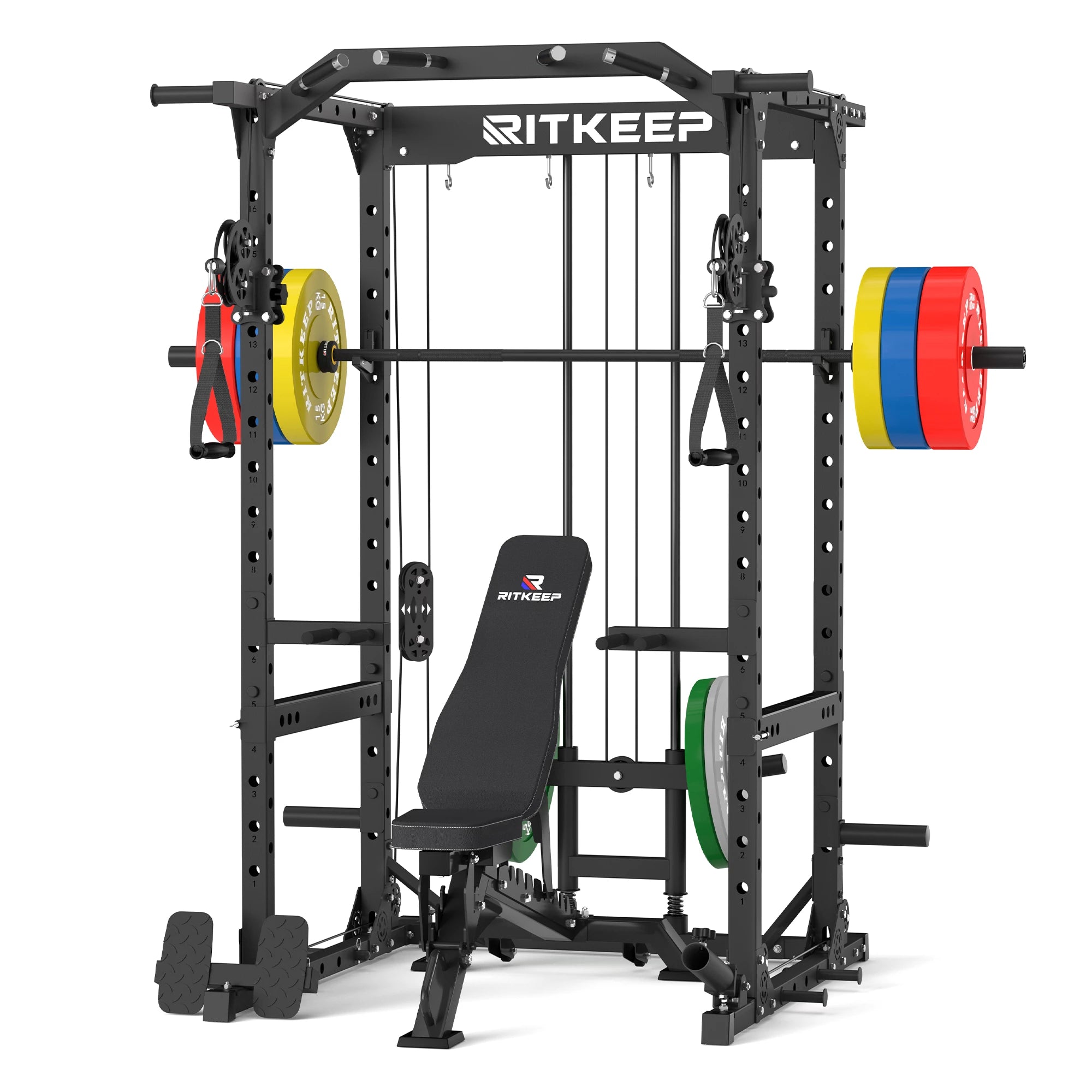 Destroyer M10 ALL-IN-ONE Power Rack Fitness Equipment Package
