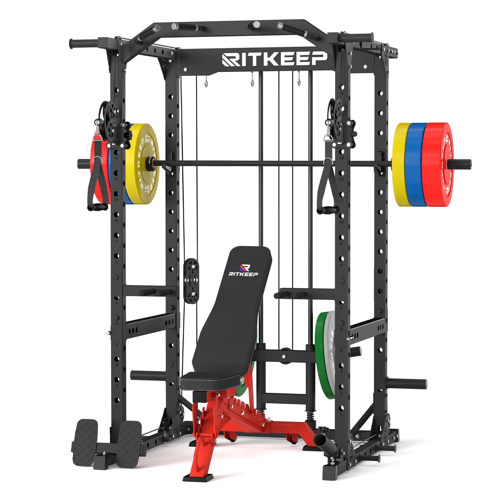 Destroyer M10 ALL-IN-ONE Power Rack Fitness Equipment Package