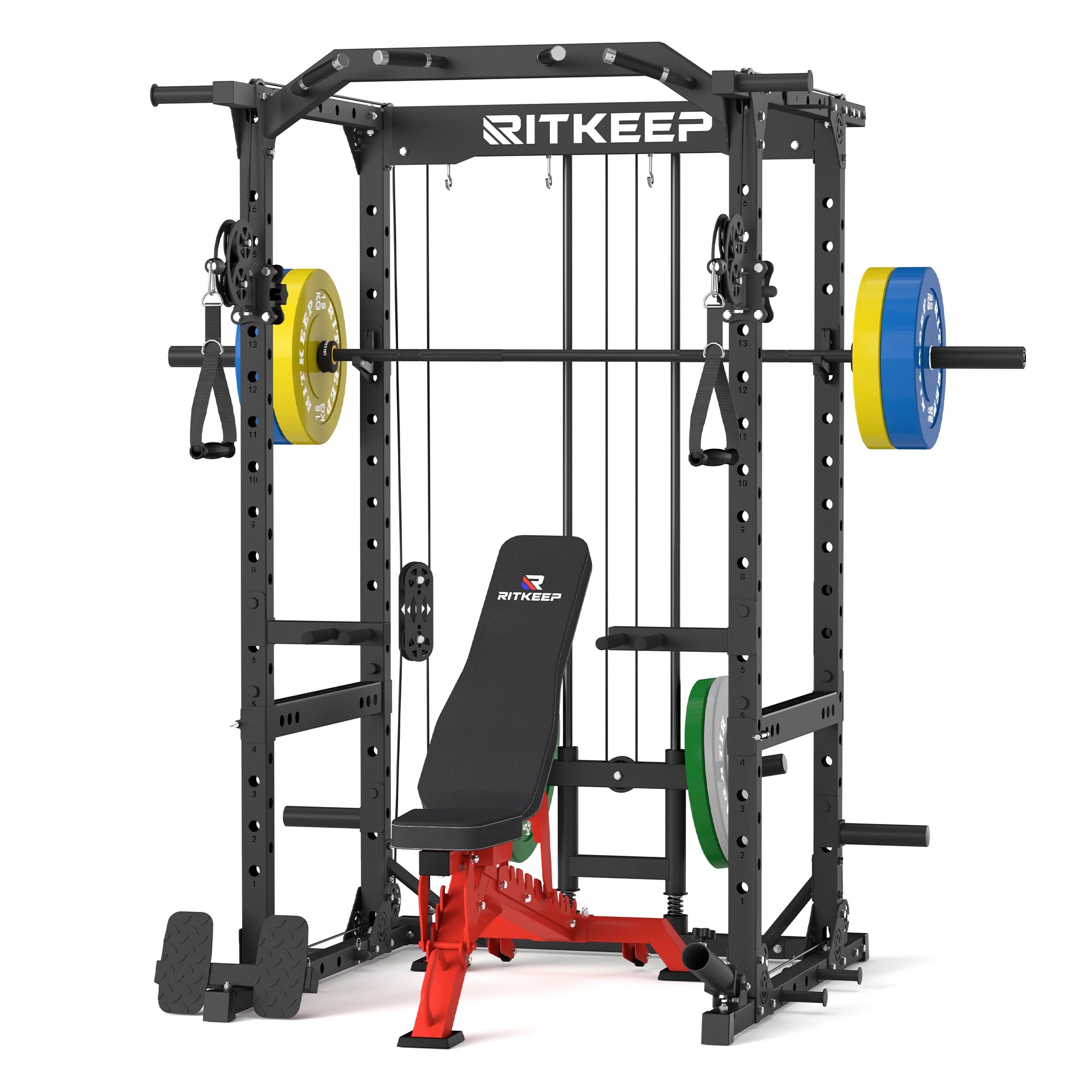 Destroyer M10 ALL-IN-ONE Power Rack Fitness Equipment Package