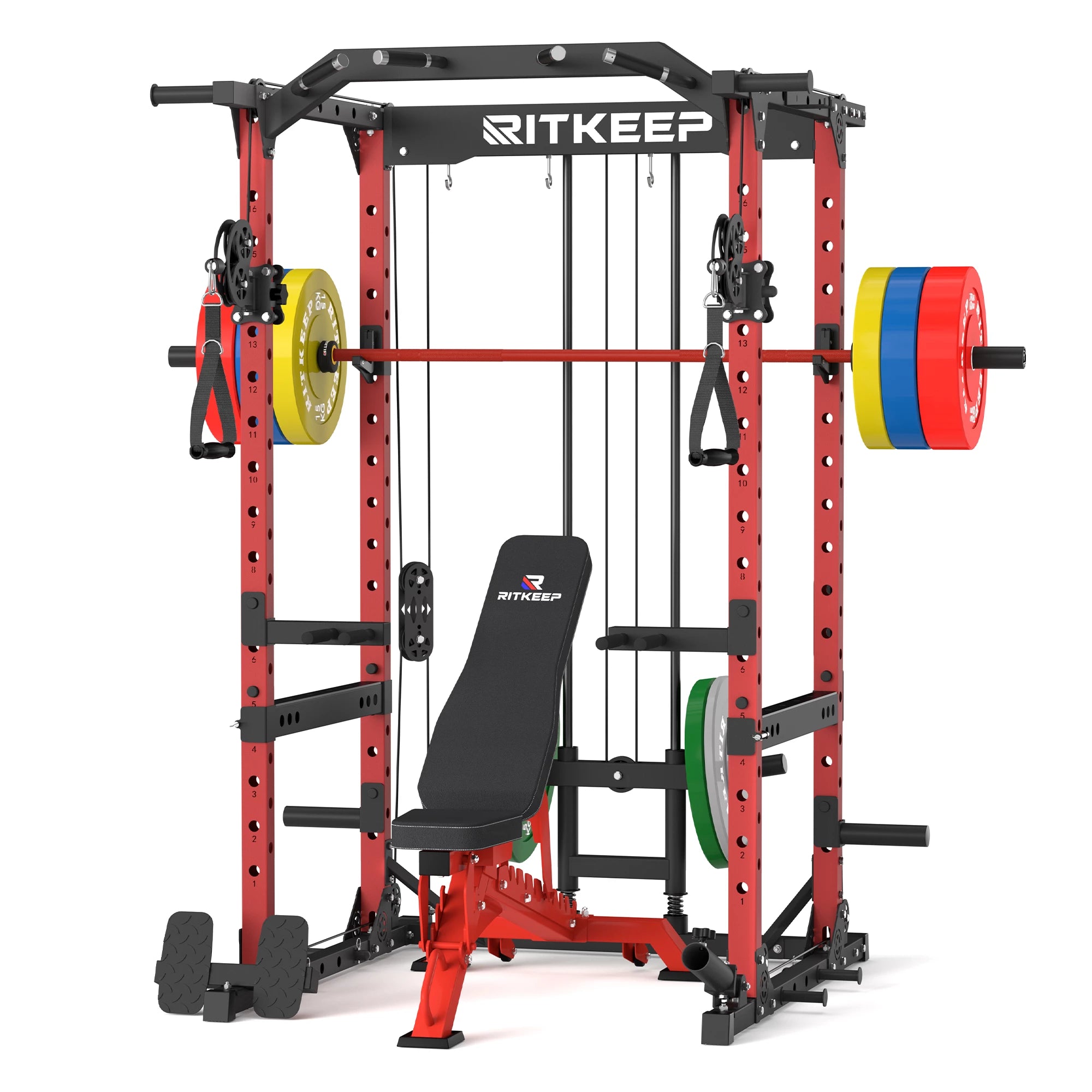 Destroyer M10 ALL-IN-ONE Power Rack Fitness Equipment Package