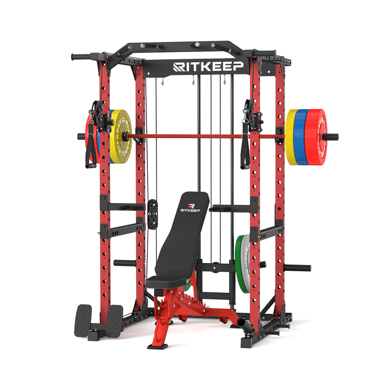 Destroyer M10 ALL-IN-ONE Power Rack Fitness Equipment Package