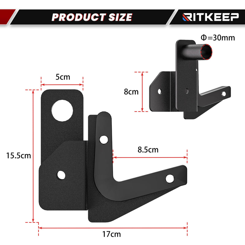 J-CUPS 50 X 70mm | Smith Machine Attachments (Sold in Pair)