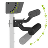 Adjustable Leg Holder Attachment for 50x50mm Rack