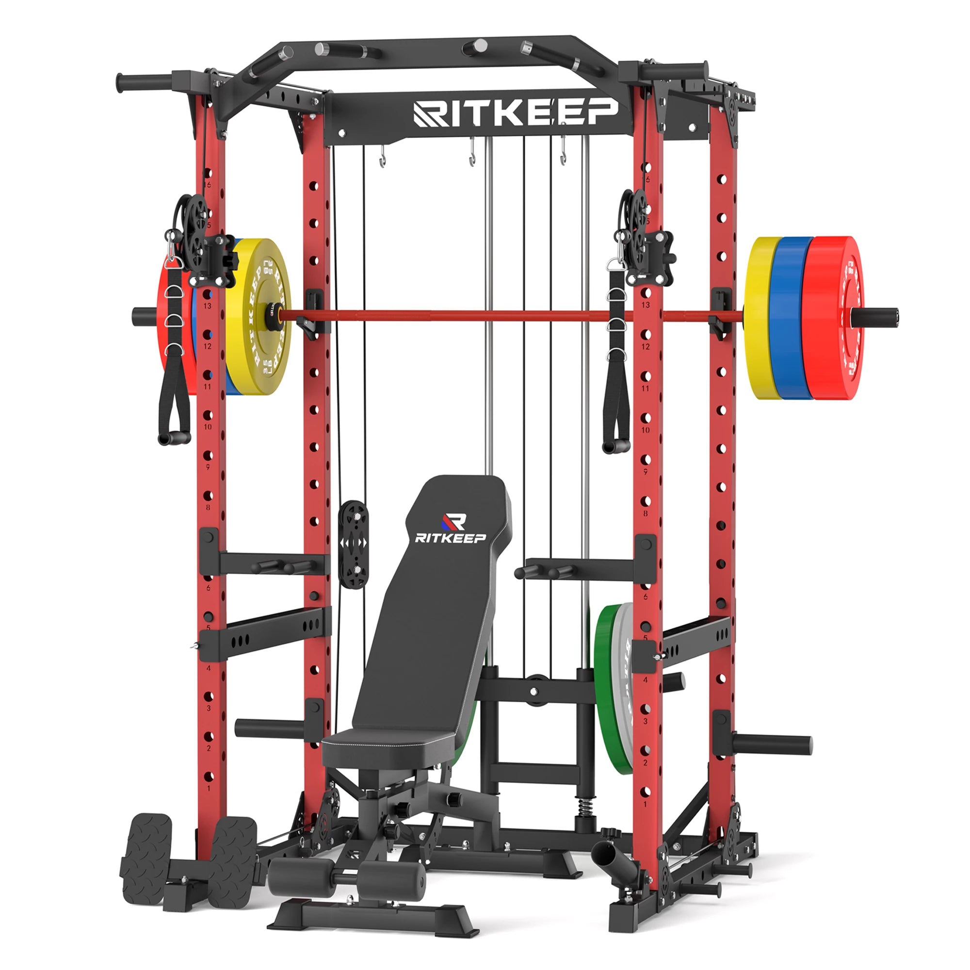 Destroyer M10 ALL-IN-ONE Power Rack Fitness Equipment Package