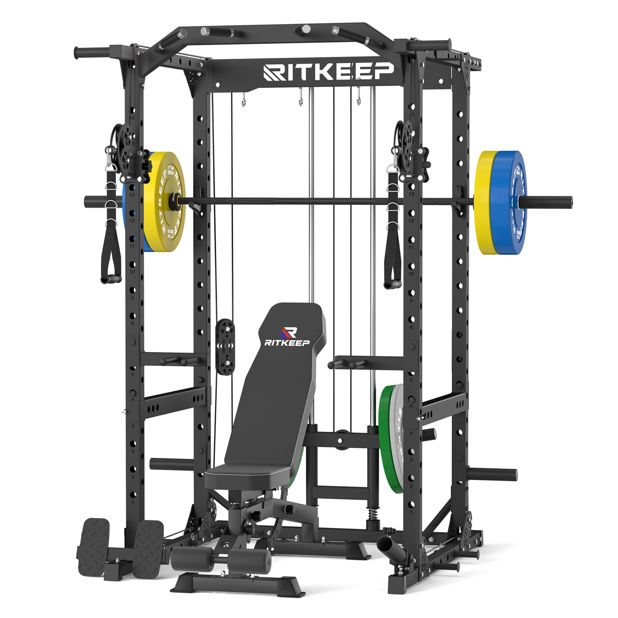 Destroyer M10 ALL-IN-ONE Power Rack Fitness Equipment Package