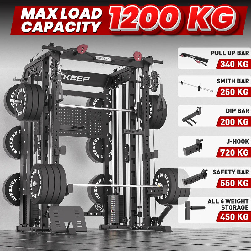 Nimiz N1 Smith Machine weight capacity overview
