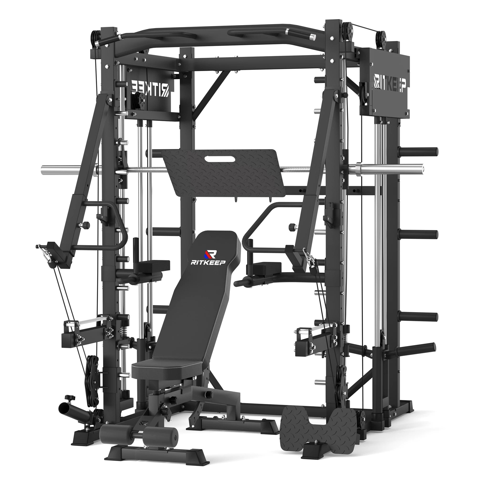 Home Gym Iron Power Smith Machine BodyMax CF380 Smith Machine