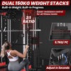 PMAX 5600 Home Gym Smith Machine - Integrated Weight System
