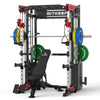 PMAX 5600 Smith Exercise Machine Trainer Pro Complete Home Gym Package