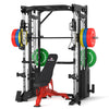 PMAX 5600 Smith Exercise Machine Trainer Pro Complete Home Gym Package