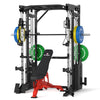 PMAX 5600 Smith Exercise Machine Trainer Pro Complete Home Gym Package