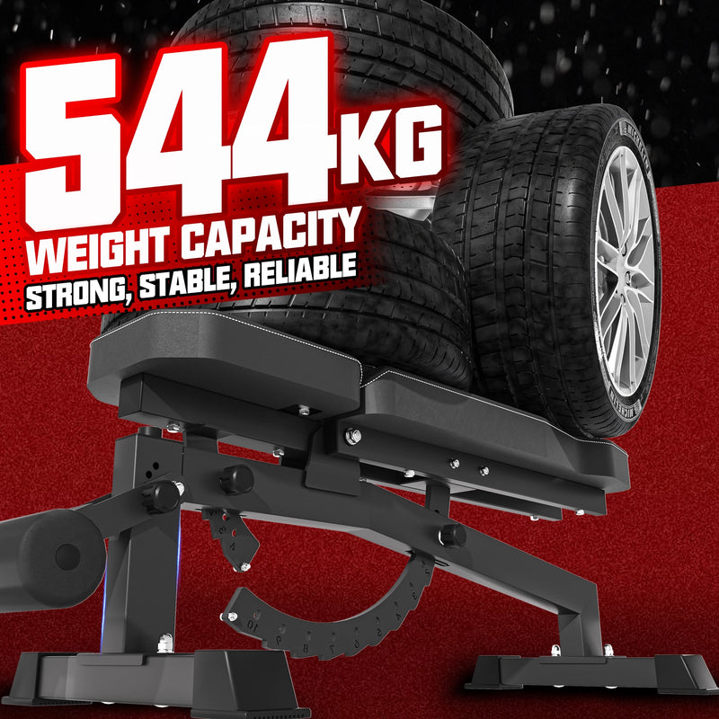 RAB-2000 Adjustable Weight Bench With Leg Attachment