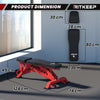 RAB-3000 Adjustable Heavy Duty Incline Weight Bench