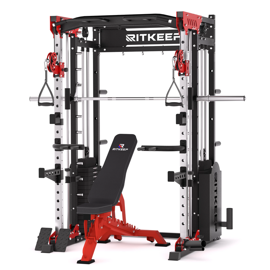 PMAX 5600 Smith Machine (190 KG Weight Stacks)